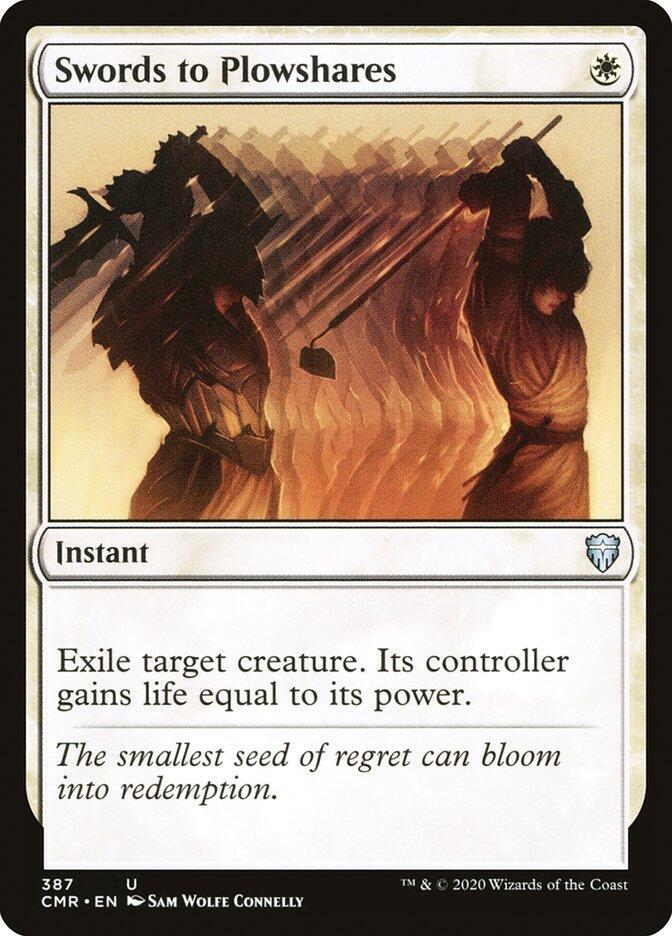 Swords to Plowshares 387 card from Commander Legends