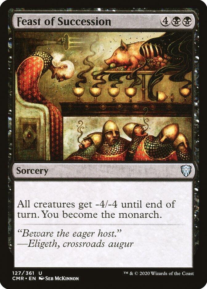 Feast of Succession 127 card from Commander Legends
