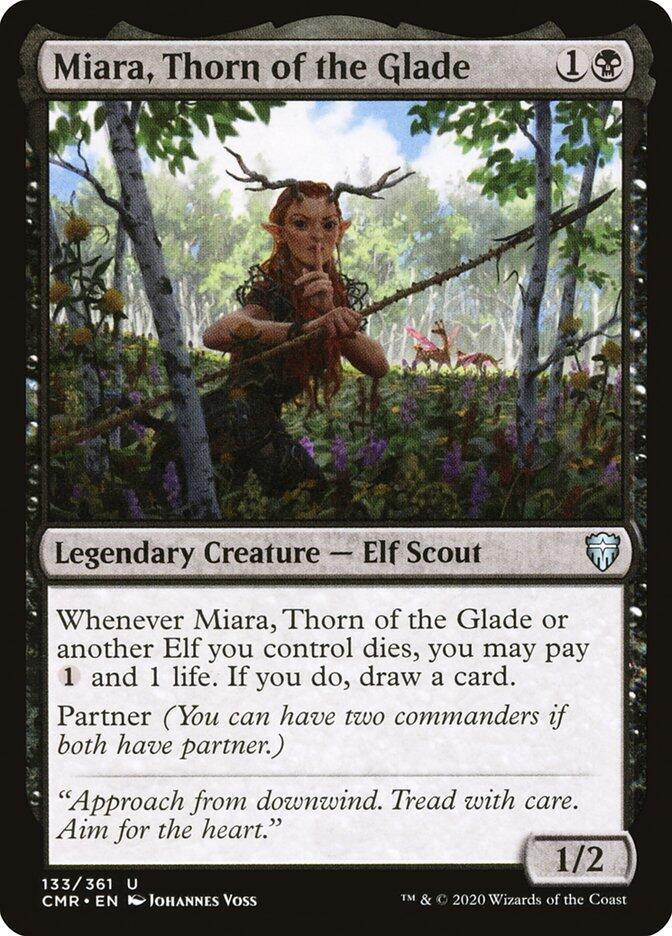 Miara, Thorn of the Glade 133 card from Commander Legends