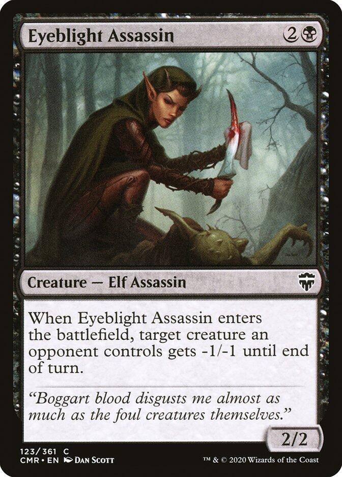 Eyeblight Assassin 123 card from Commander Legends