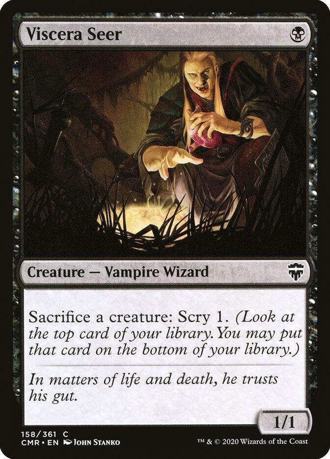 Viscera Seer 158 card from Commander Legends