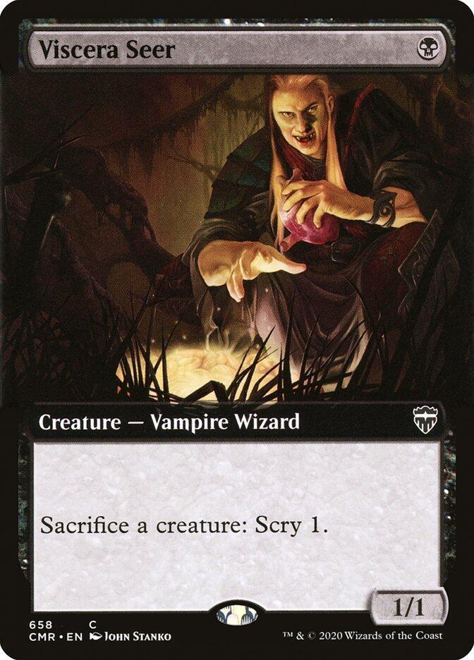 Viscera Seer (Extended Art) 658 card from Commander Legends