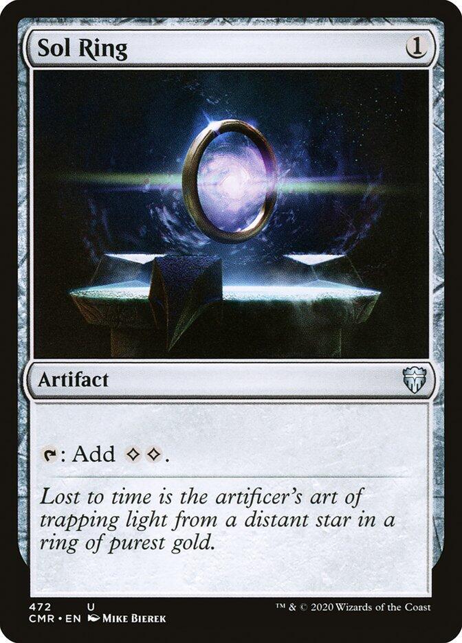 Sol Ring 472 card from Commander Legends