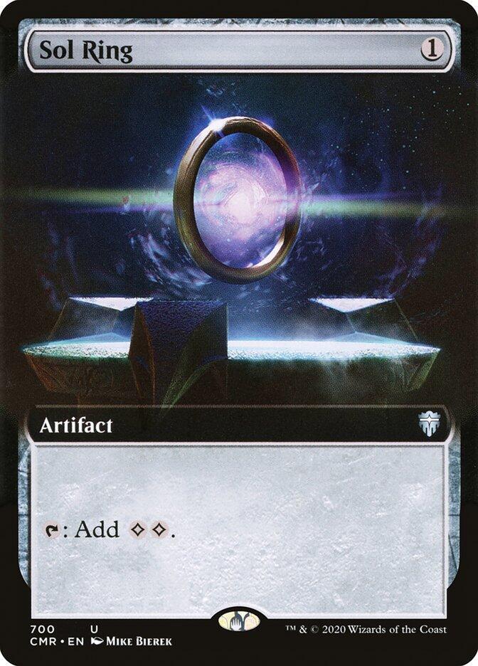 Sol Ring (Extended Art) 700 card from Commander Legends