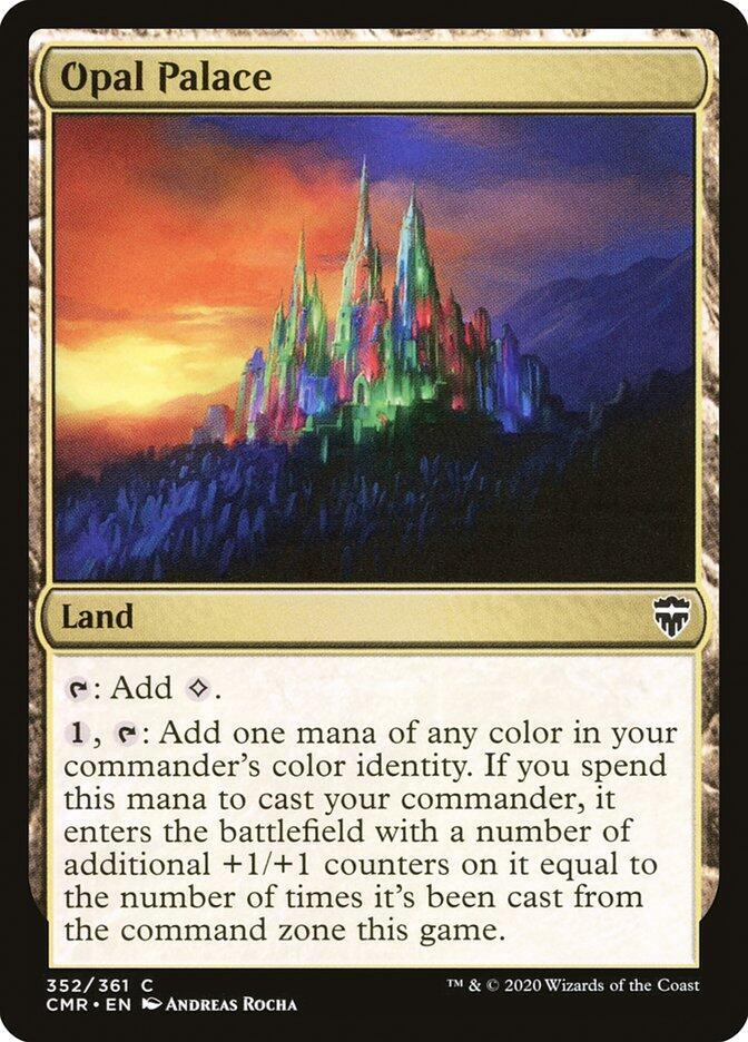 Opal Palace 352 card from Commander Legends