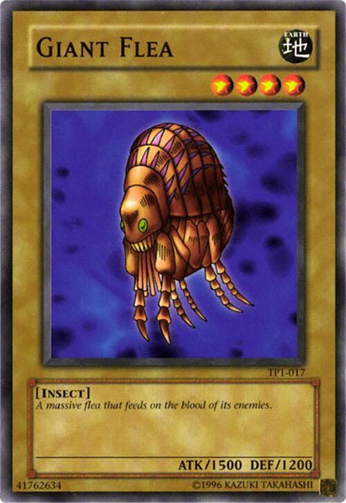 Giant Flea TP1-017 card from Tournament Pack 1