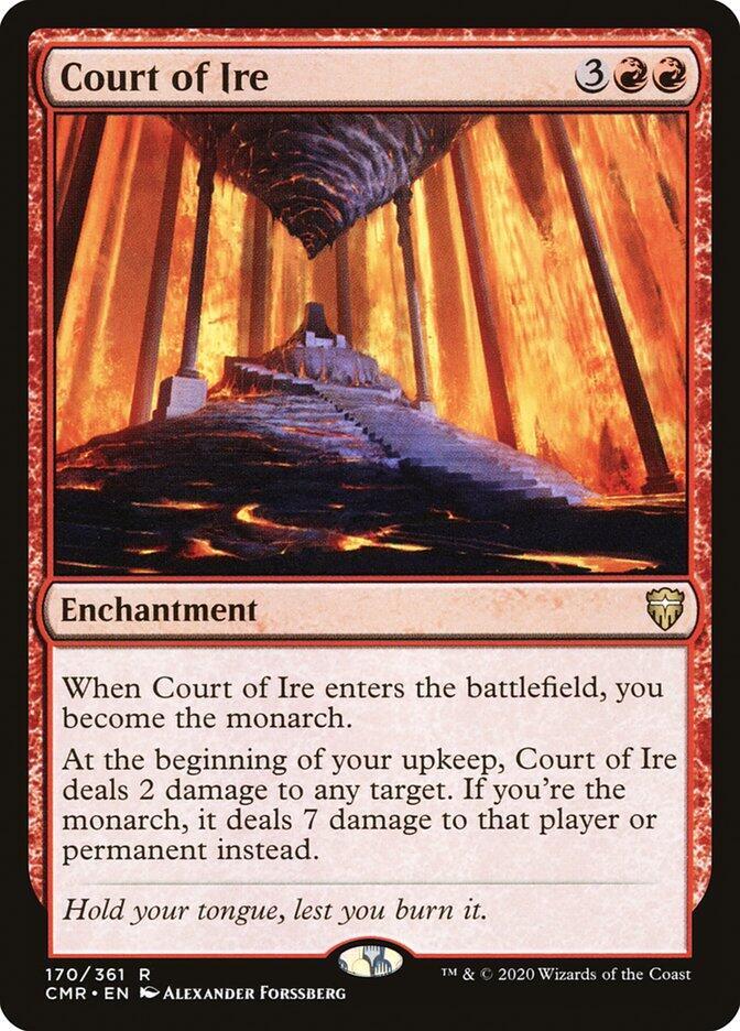 Court of Ire 170 card from Commander Legends