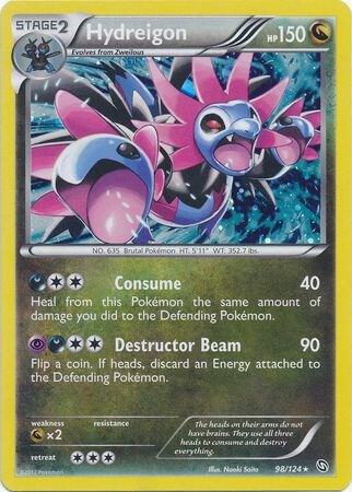 Hydreigon - 98/124 (Cosmos Holo) 098/124 card from Blister Exclusives