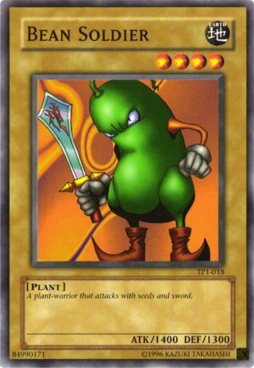 Bean Soldier TP1-018 card from Tournament Pack 1
