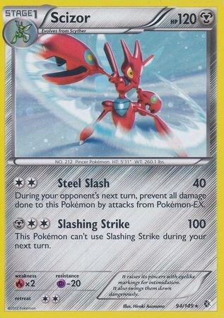 Scizor - 94/149 (Cosmos Holo) 094/149 card from Blister Exclusives