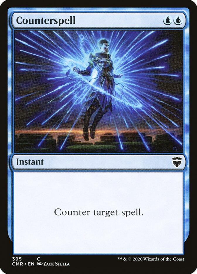 Counterspell 395 card from Commander Legends