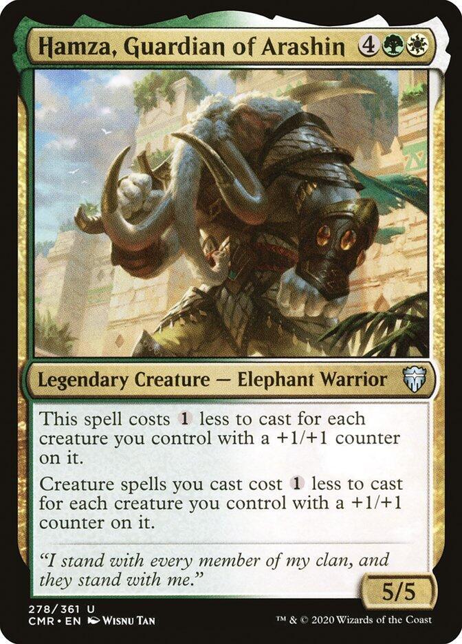 Hamza, Guardian of Arashin 278 card from Commander Legends