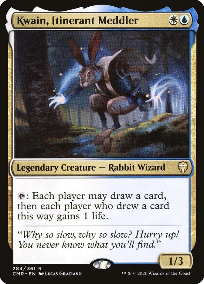 Kwain, Itinerant Meddler 284 card from Commander Legends