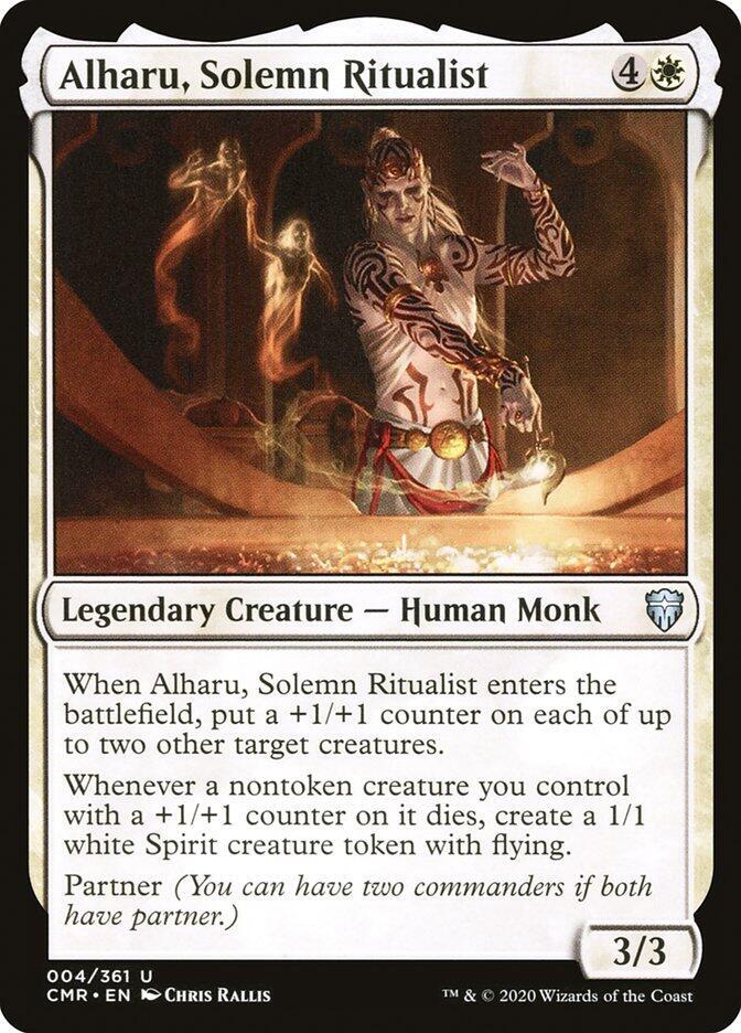 Alharu, Solemn Ritualist 4 card from Commander Legends