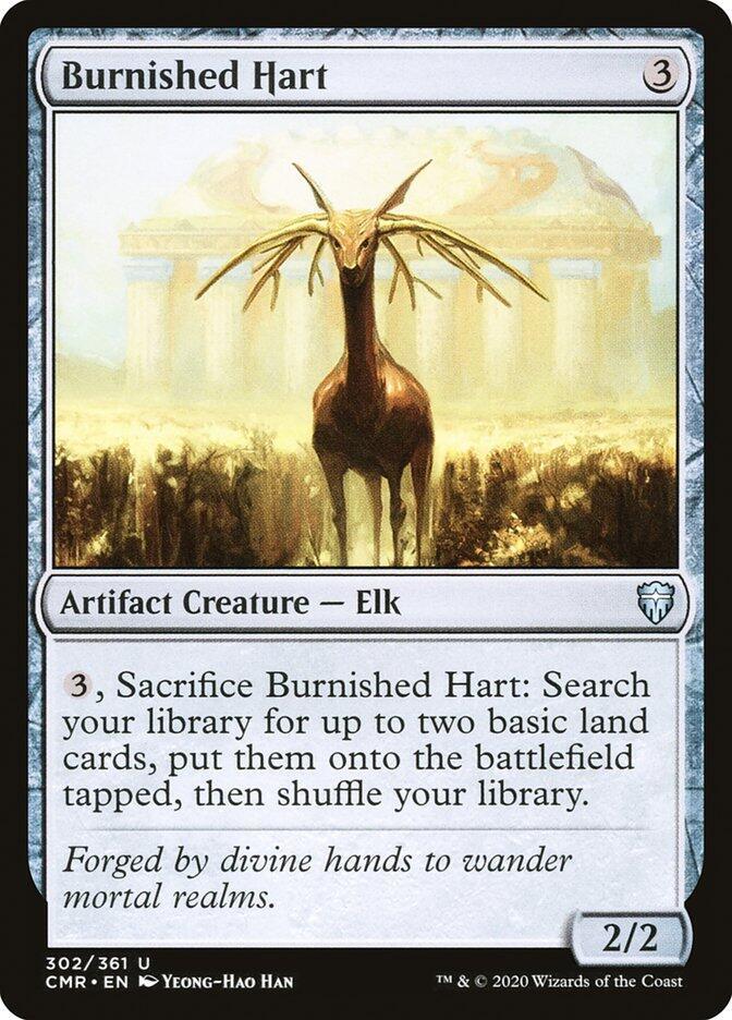 Burnished Hart 302 card from Commander Legends
