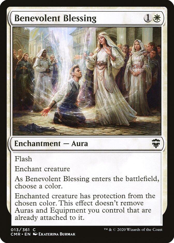 Benevolent Blessing 13 card from Commander Legends