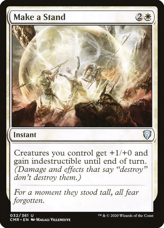 Make a Stand 32 card from Commander Legends
