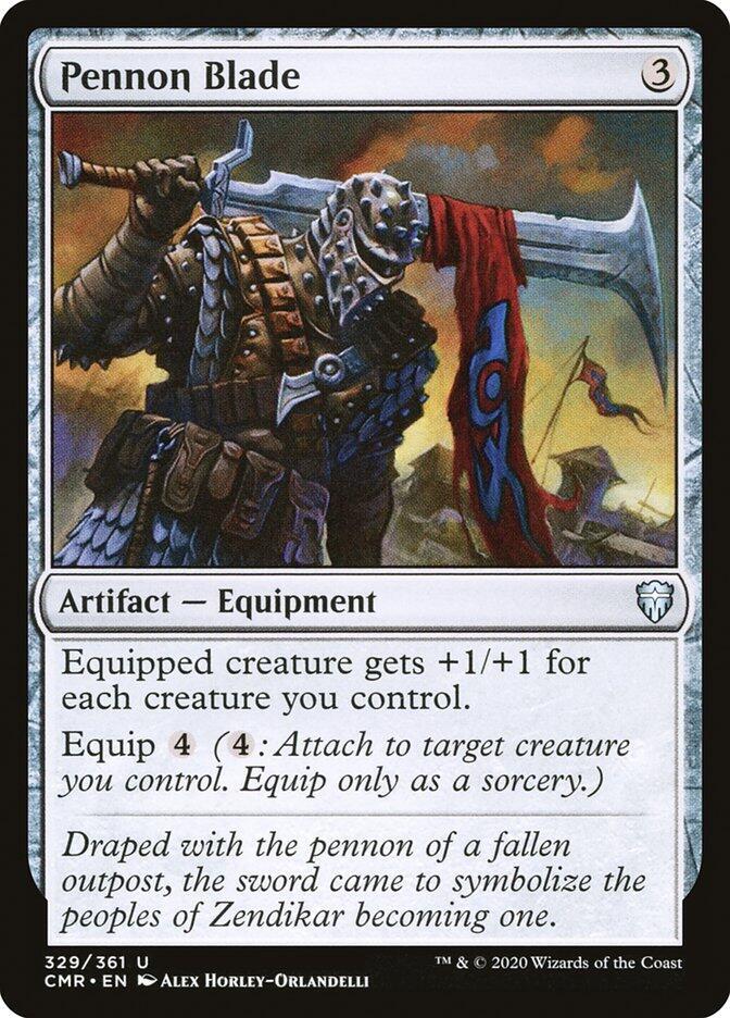 Pennon Blade 329 card from Commander Legends