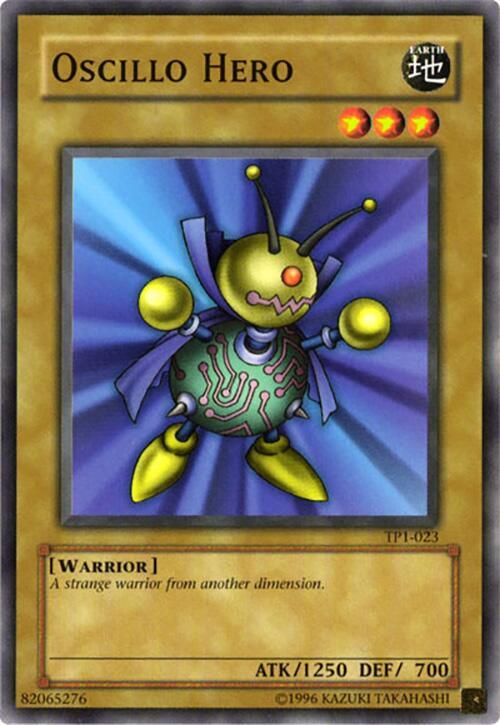 Oscillo Hero TP1-023 card from Tournament Pack 1