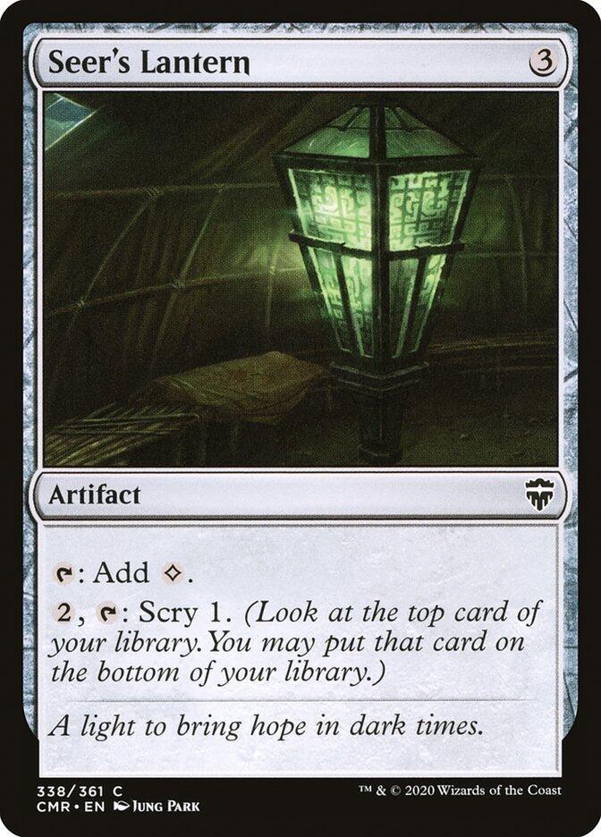 Seer's Lantern 338 card from Commander Legends