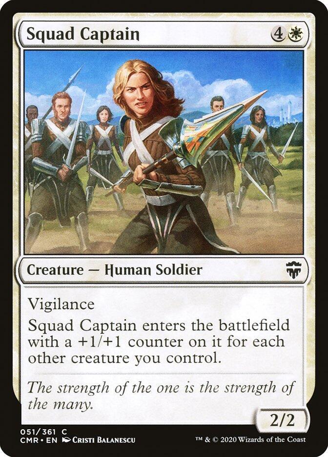 Squad Captain 51 card from Commander Legends