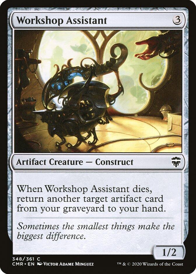 Workshop Assistant 348 card from Commander Legends