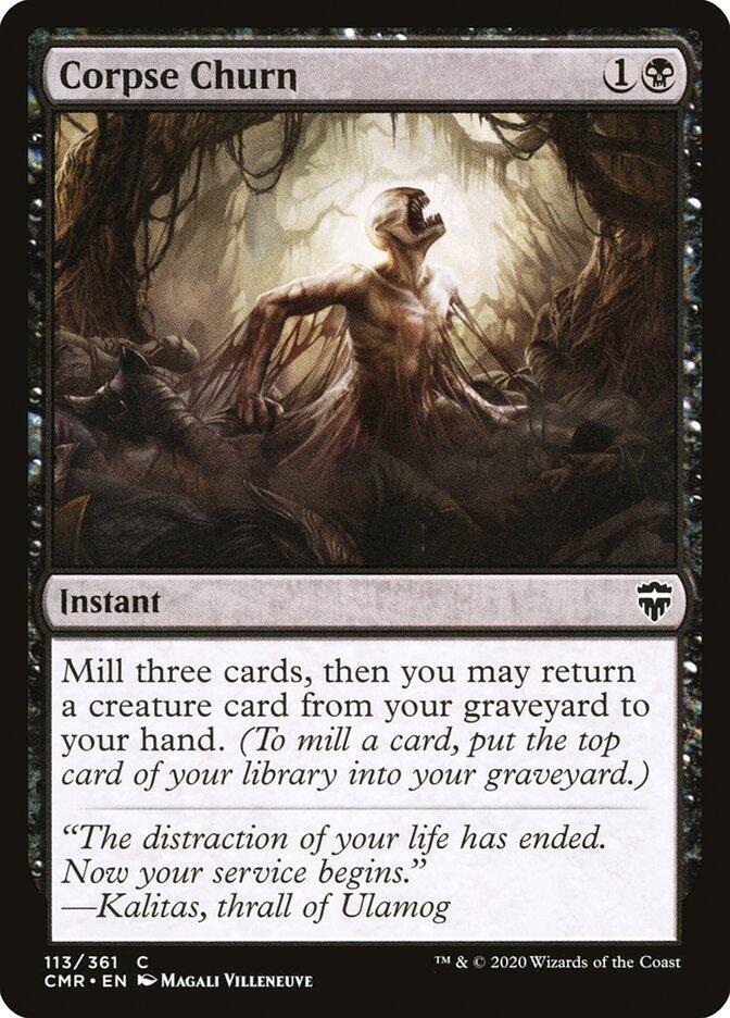 Corpse Churn 113 card from Commander Legends