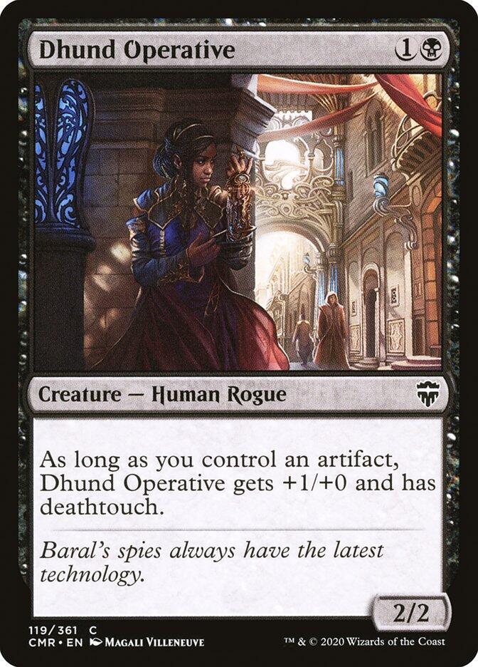 Dhund Operative 119 card from Commander Legends