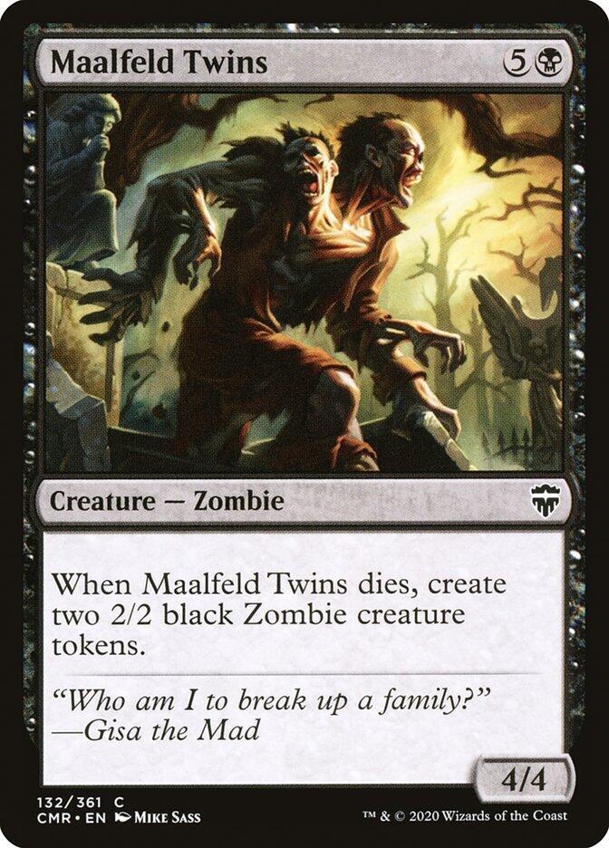 Maalfeld Twins 132 card from Commander Legends