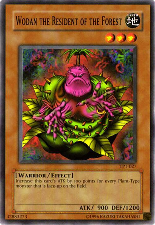 Wodan the Resident of the Forest TP1-027 card from Tournament Pack 1