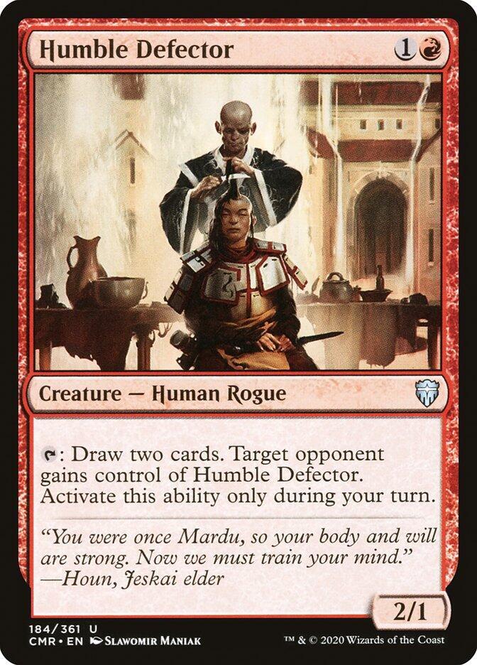 Humble Defector 184 card from Commander Legends