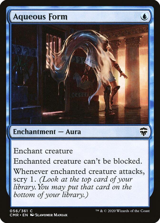Aqueous Form 56 card from Commander Legends