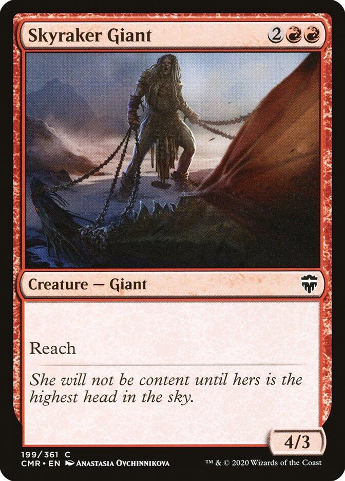 Skyraker Giant 199 card from Commander Legends