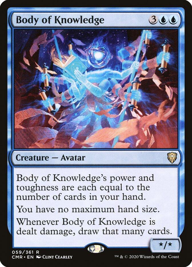 Body of Knowledge 59 card from Commander Legends