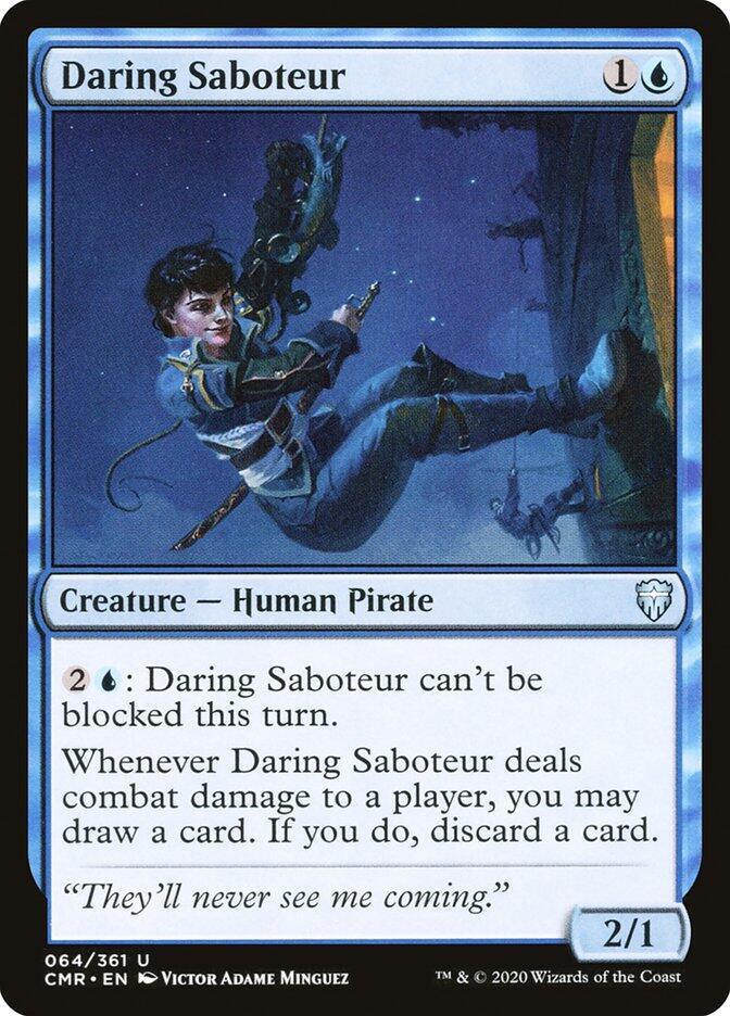 Daring Saboteur 64 card from Commander Legends