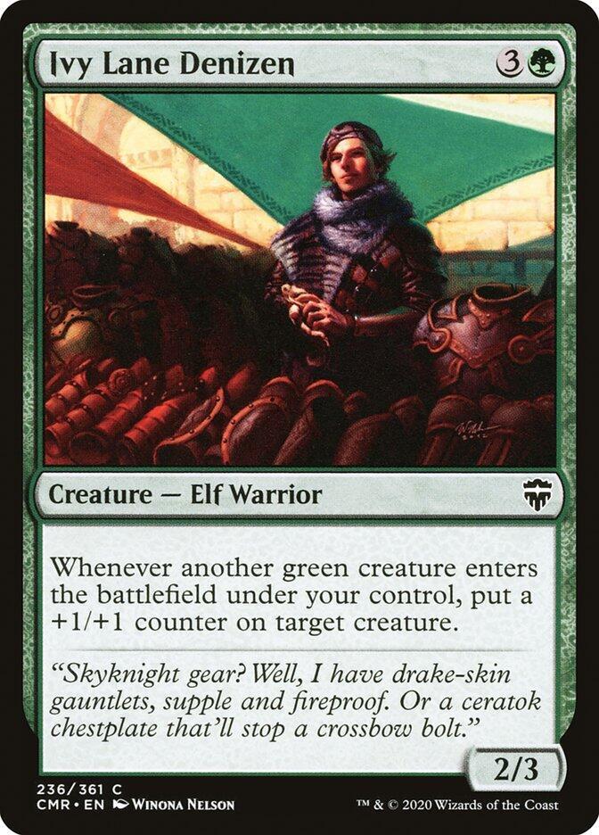 Ivy Lane Denizen 236 card from Commander Legends
