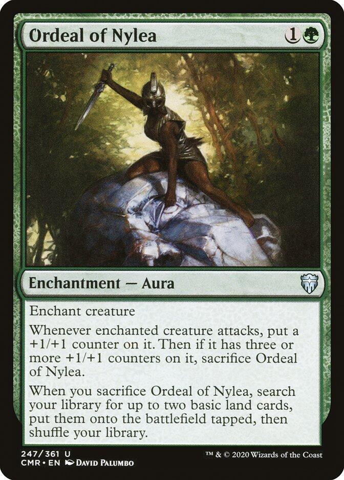 Ordeal of Nylea 247 card from Commander Legends