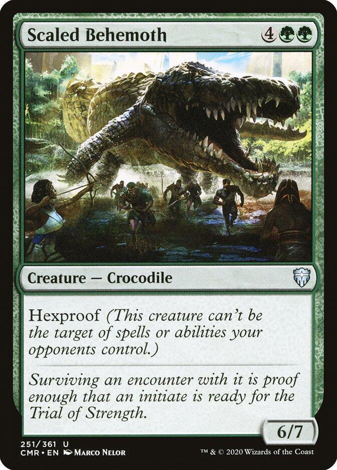 Scaled Behemoth 251 card from Commander Legends