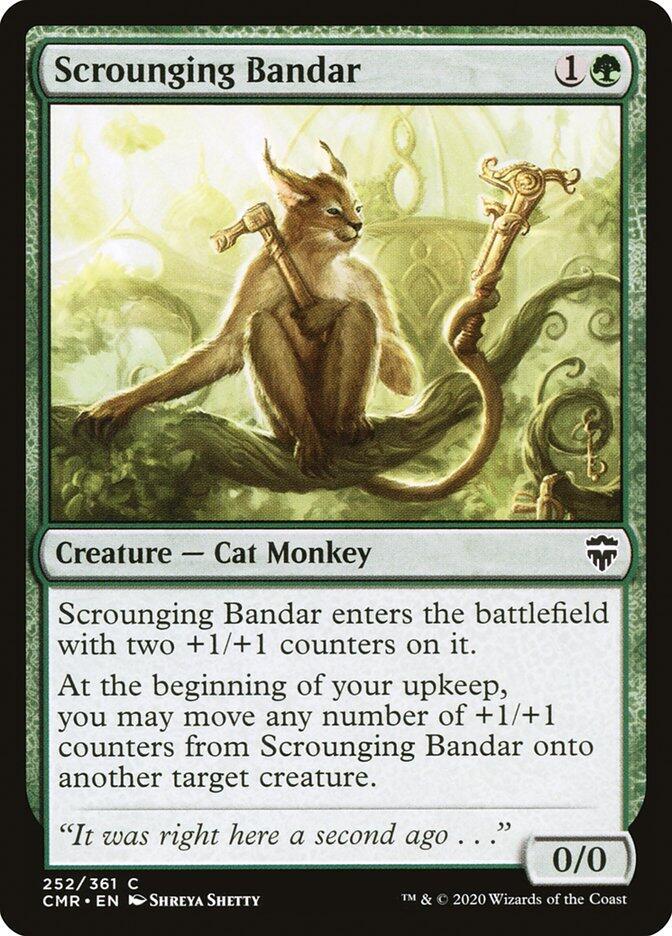 Scrounging Bandar 252 card from Commander Legends