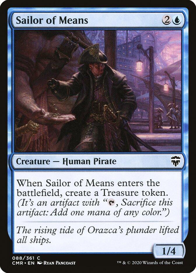 Sailor of Means 88 card from Commander Legends
