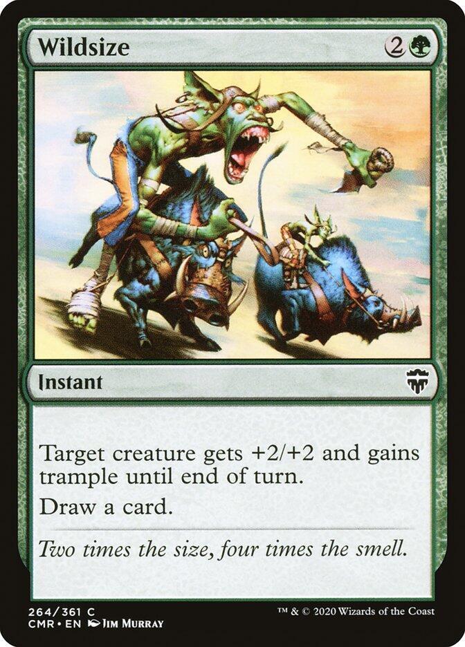 Wildsize 264 card from Commander Legends