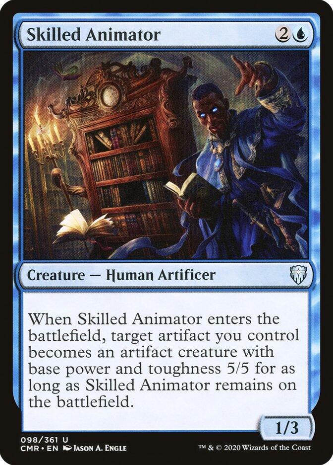 Skilled Animator 98 card from Commander Legends
