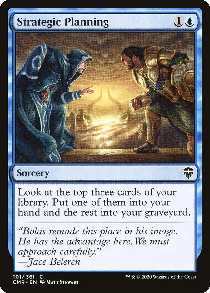 Strategic Planning 101 card from Commander Legends