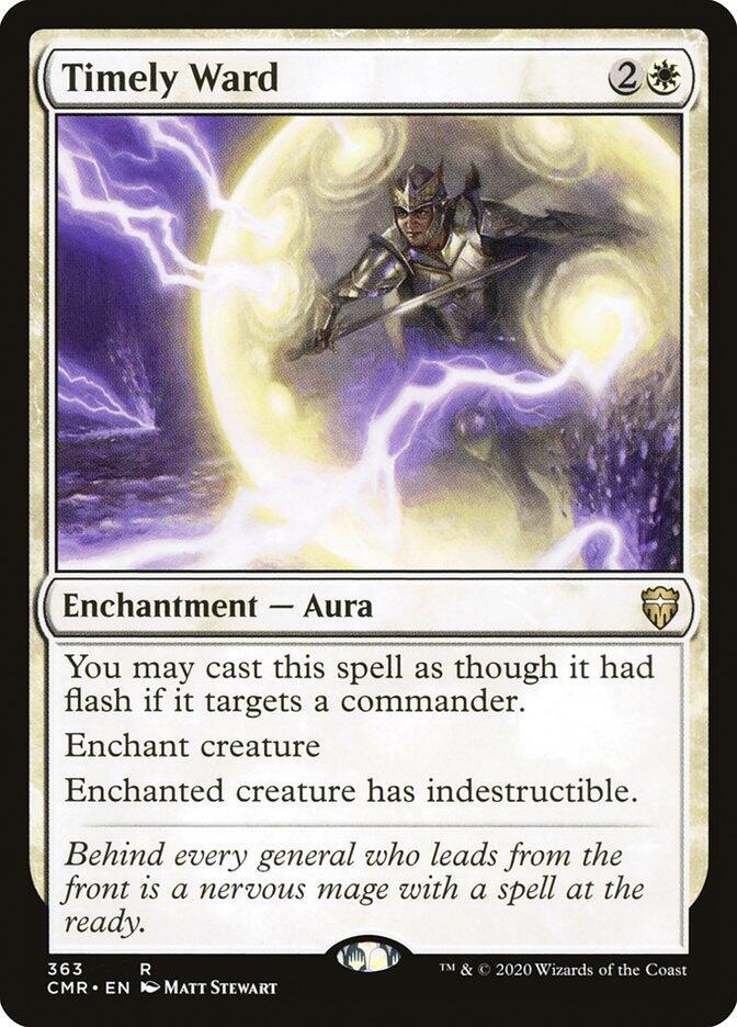 Timely Ward 363 card from Commander Legends