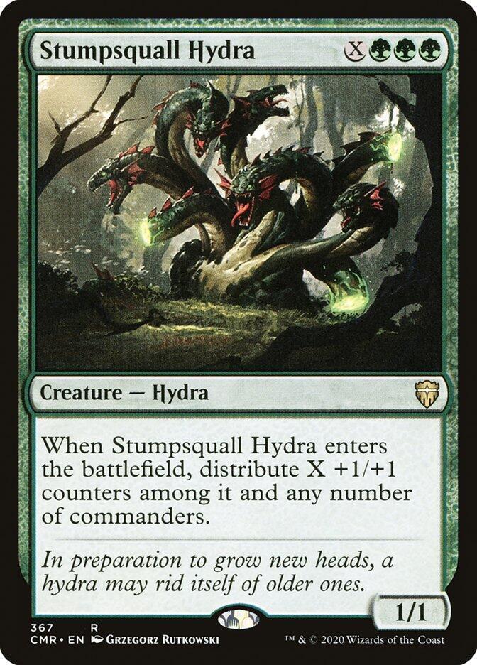 Stumpsquall Hydra 367 card from Commander Legends