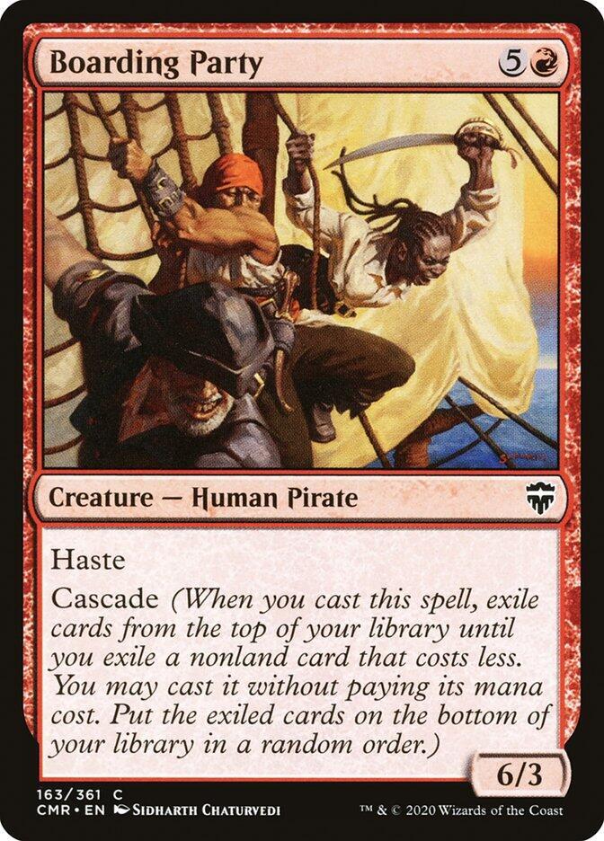 Boarding Party 163 card from Commander Legends