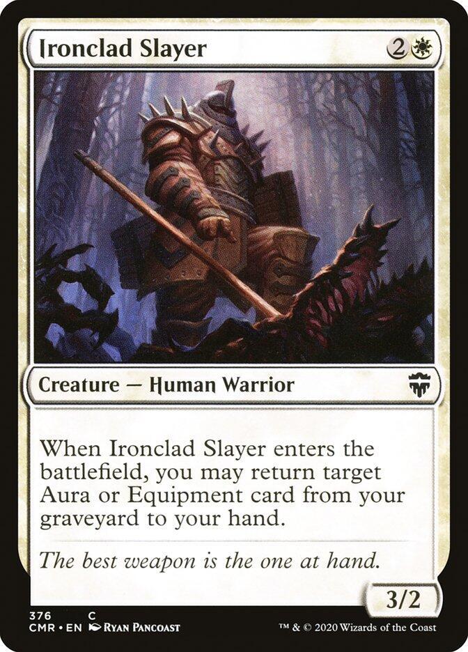 Ironclad Slayer 376 card from Commander Legends
