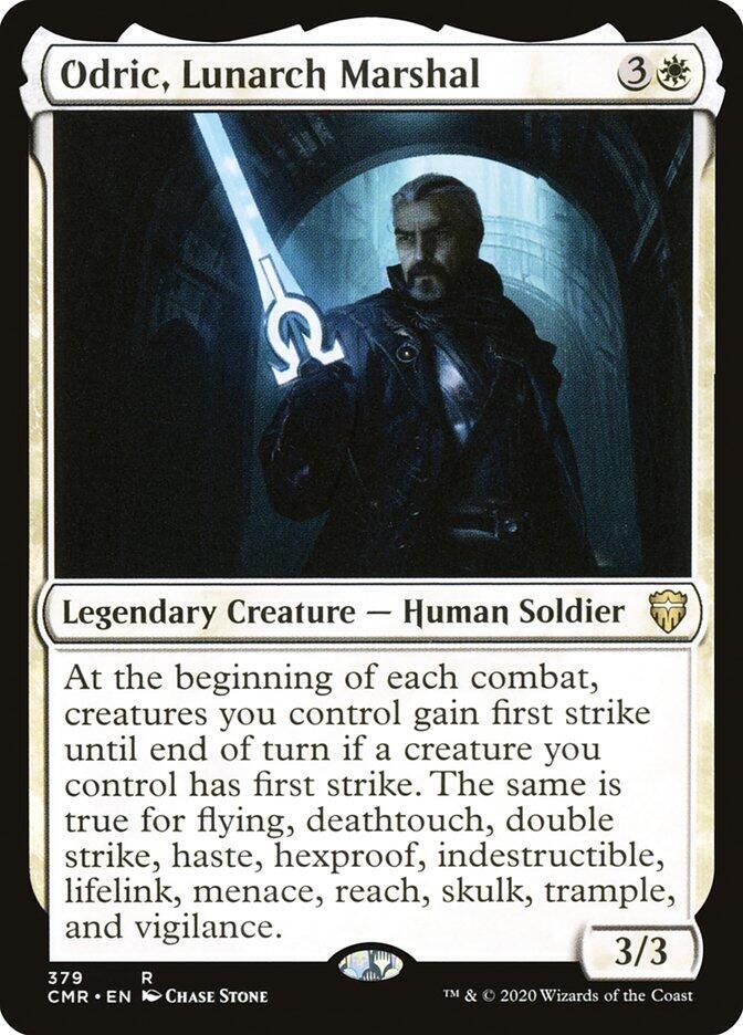 Odric, Lunarch Marshal 379 card from Commander Legends