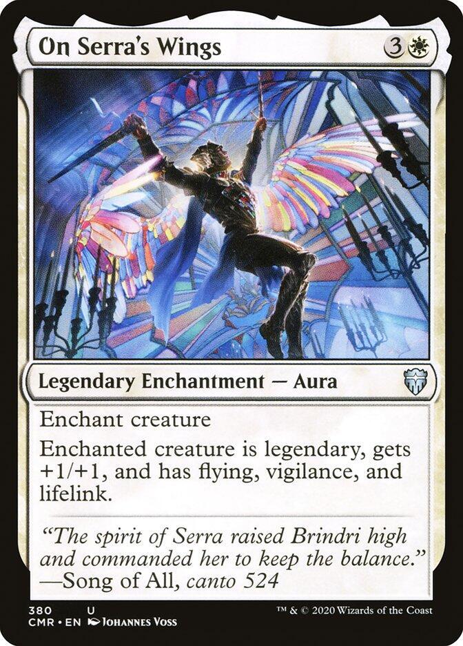 On Serra's Wings 380 card from Commander Legends
