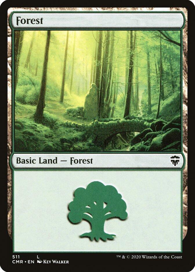 Forest 511 card from Commander Legends